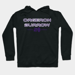 orgeron burrow 20 Hoodie